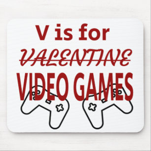 Alfombrilla De Ratón V es para videojuegos