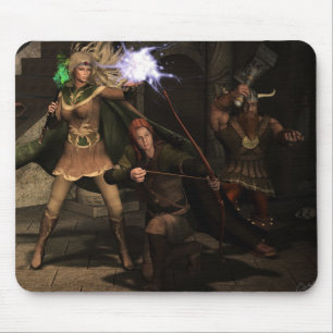 Alfombrilla De Ratón "Va el tiempo" Mousepad