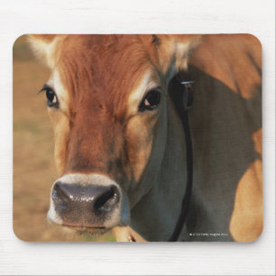 Alfombrilla De Ratón Vaca con una campana de vaca