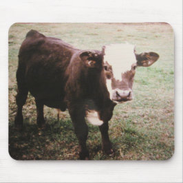 Alfombrilla De Ratón Vaca crema marrón