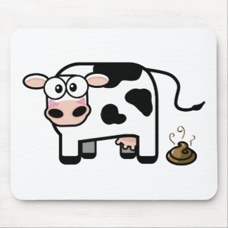 Alfombrilla De Ratón Vaca divertida Mousepad de Pooping
