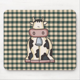 Alfombrilla De Ratón Vaca francesa Mousepad del país