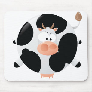 Alfombrilla De Ratón Vaca gorda Mousepad