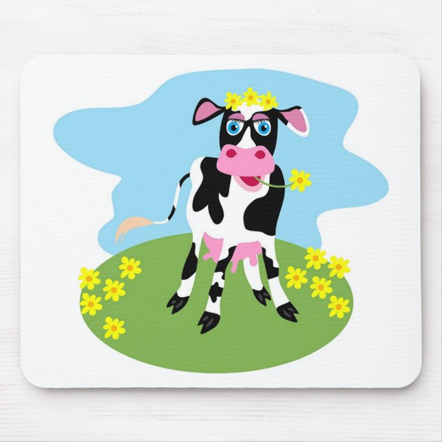 Alfombrilla De Ratón Vaca lechera (Frente)