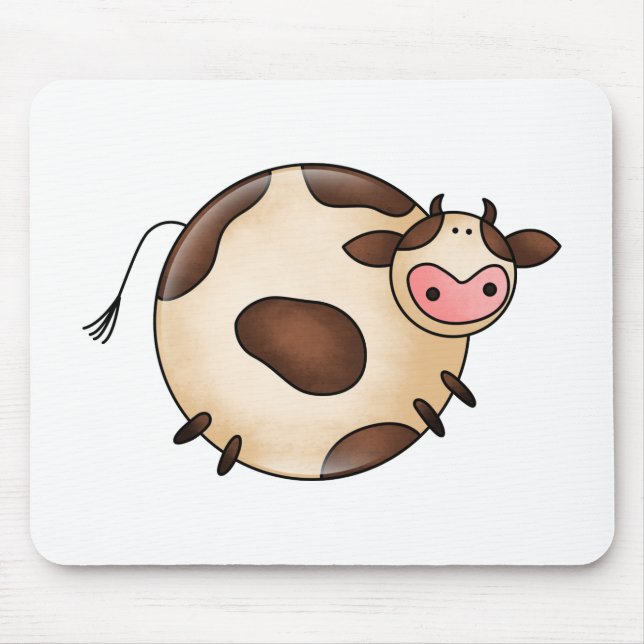 Alfombrilla De Ratón Vaca Mousepad (Frente)