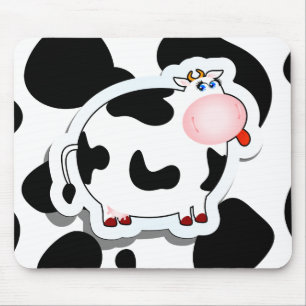 Alfombrilla De Ratón vaca personalizado, mousepad