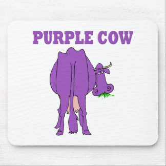 Alfombrilla De Ratón Vaca púrpura