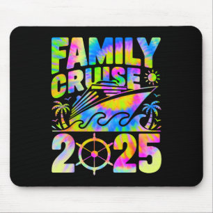 Alfombrilla De Ratón Vacaciones coincidentes de crucero familiar 2025 F