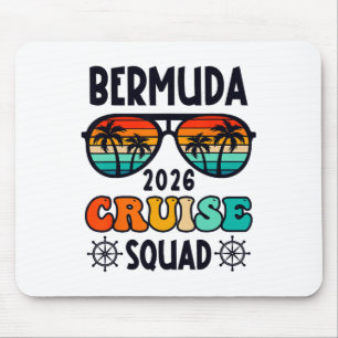 Alfombrilla De Ratón Vacaciones de crucero por Bermudas 2026 viaje fami