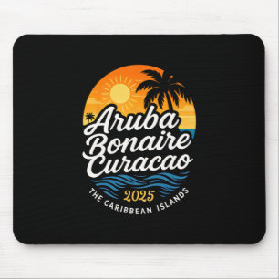 Alfombrilla De Ratón Vacaciones de crucero por las islas ABC Aru Bonair