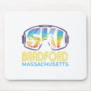 Alfombrilla De Ratón Vacaciones de esquí de Bradford Machusetts