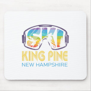 Alfombrilla De Ratón Vacaciones de esquí King Pine New Hampshire