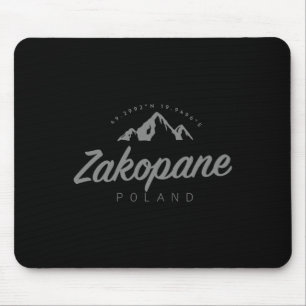 Alfombrilla De Ratón Vacaciones de montaña en Zakopane esquiando Poloni
