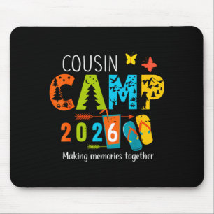 Alfombrilla De Ratón Vacaciones de verano campamento de primos 2026 cre