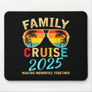 Alfombrilla De Ratón Vacaciones de verano de crucero familiar 2025