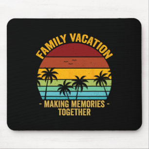 Alfombrilla De Ratón Vacaciones Familiares 2025 Vacaciones de Verano Co