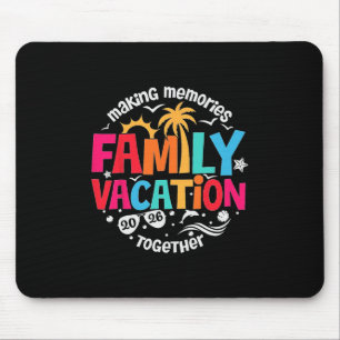 Alfombrilla De Ratón Vacaciones Familiares 2026 Playa Familia Verano Co