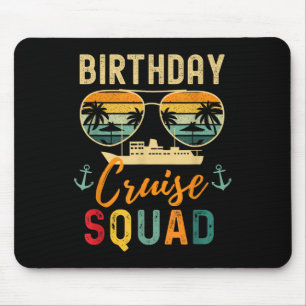 Alfombrilla De Ratón Vacaciones familiares de Camisetas de crucero de c