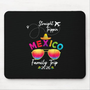 Alfombrilla De Ratón Vacaciones Familiares en México Cancun 2026 Straig