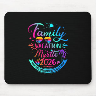 Alfombrilla De Ratón Vacaciones Familiares Myrtle 2026 Regalo de Palma