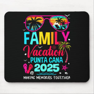 Alfombrilla De Ratón Vacaciones Familiares Punta Cana 2025 Creando Recu