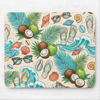 Alfombrilla De Ratón Vacaciones tropicales.
