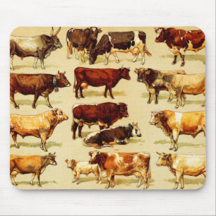 Alfombrilla De Ratón vacas