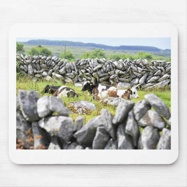 Alfombrilla De Ratón Vacas mugiendo (Frente)
