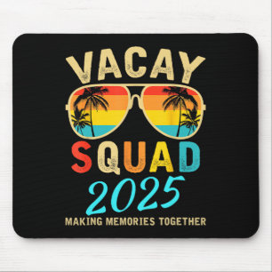 Alfombrilla De Ratón Vacay Squad 2025 Summer Vacation Family Friends Tr