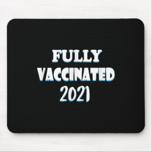 Alfombrilla De Ratón Vacunación Gráfica Gráfica Vacunada 2021
