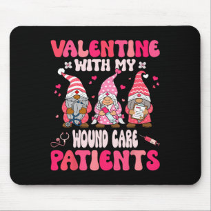 Alfombrilla De Ratón Valentín con mi cuidado de heridas Día de San Vale