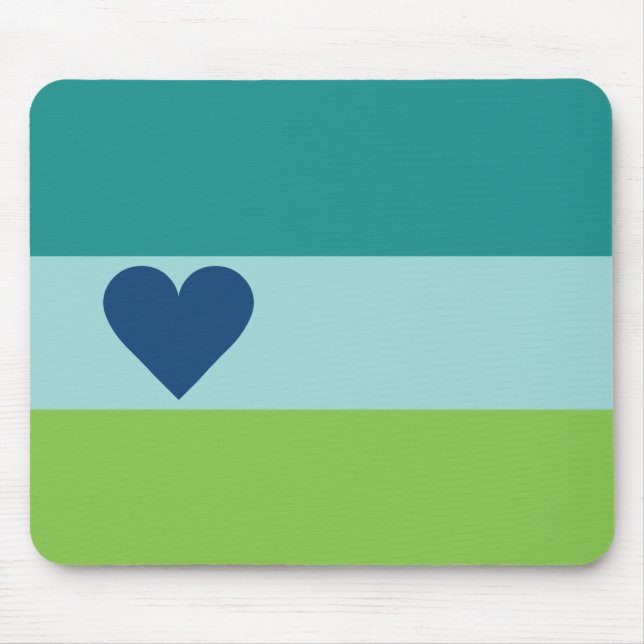 Alfombrilla De Ratón Valentine Heart mousepad (Frente)