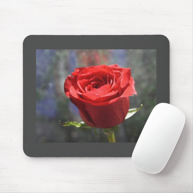 Alfombrilla De Ratón Valentine Rosa Mousepad (Con ratón)