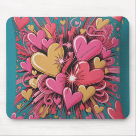 Alfombrilla De Ratón Valentine’s Day Mousepad | Romantic