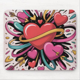 Alfombrilla De Ratón Valentine’s Day Mousepad | Romantic