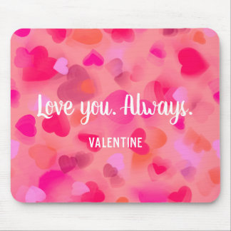 Alfombrilla De Ratón Valentine's Day Gift: Personal heart mousepad