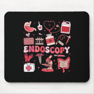 Alfombrilla De Ratón Valentine's Day Retro Endo Crew Nurse Endoscopy Gl
