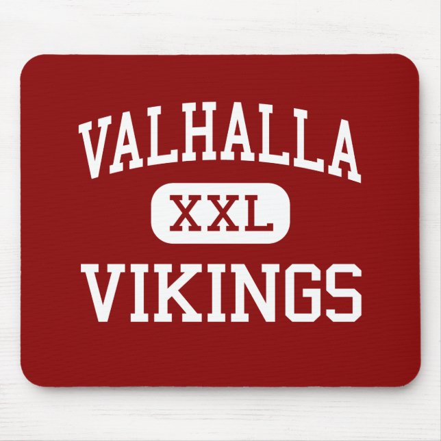 Alfombrilla De Ratón Valhalla - Vikingos - centro - Valhalla Nueva York (Frente)