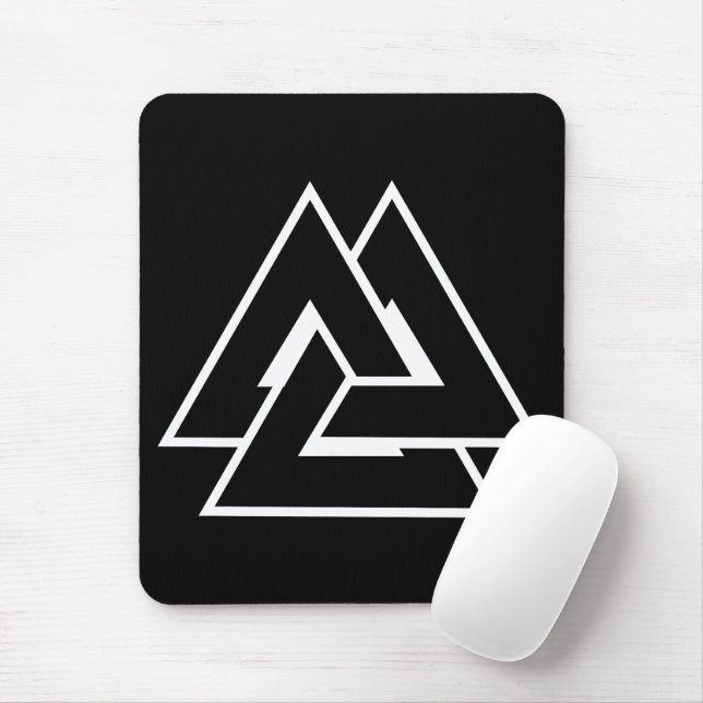 Alfombrilla De Ratón Valknut (Con ratón)