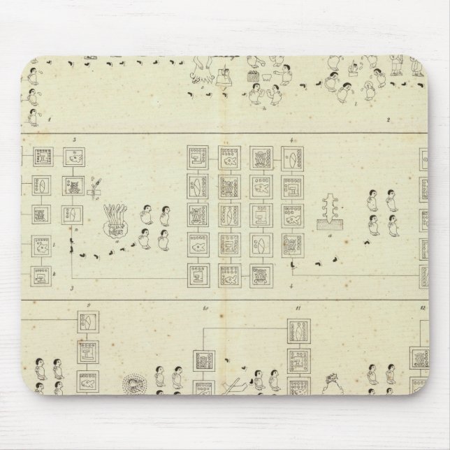 Alfombrilla De Ratón Valle Azteca México (Frente)