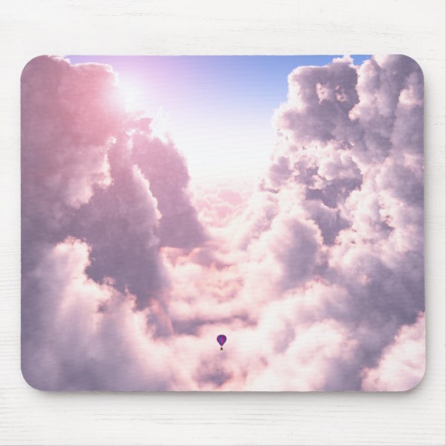 Alfombrilla De Ratón Valle de las nubes en Mousepad (Frente)