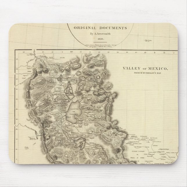 Alfombrilla De Ratón Valle de México 2 (Frente)
