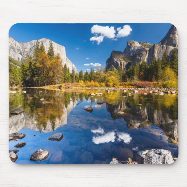 Alfombrilla De Ratón Valle de Yosemite en caída (Frente)