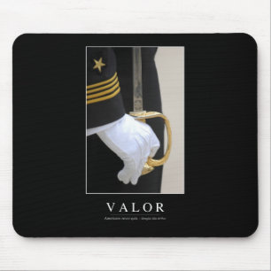 Alfombrilla De Ratón Valor: Cita inspiradora 1
