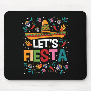Alfombrilla De Ratón Vamos a Fiesta Cinco De Mayo Tema Mexicano Gui de