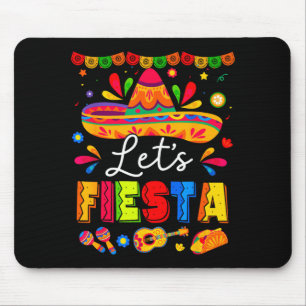 Alfombrilla De Ratón Vamos a fiesta fiesta mexicana equipo cinco de