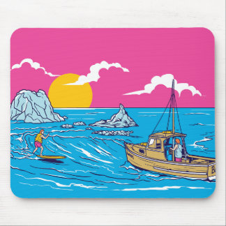 Alfombrilla De Ratón Vamos a surfear