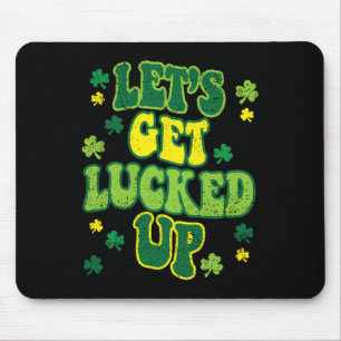 Alfombrilla De Ratón Vamos a tener suerte Día de San Patricio Shamrock