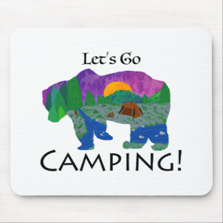 Alfombrilla De Ratón Vamos de Camping
