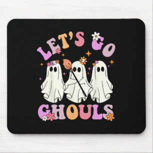Alfombrilla De Ratón Vamos Ghouls Halloween Traje de traje de fantasmas